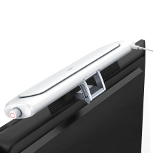 Вентилятор портативный Baseus Refreshing Monitor Clip-On & Stand-Up Desk Fan настольный и с креплением на монитор Белый