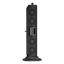 Вентилятор портативный Baseus Refreshing Monitor Clip-On & Stand-Up Desk Fan настольный и с креплением на монитор Черный