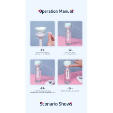Портативний зволожувач повітря Baseus Magic Wand Portable Humidifier Зелений
