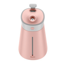 Увлажнитель воздуха Baseus Slim Waist Humidifier 380 мл с функцией ночника и портативного вентилятора Розовый