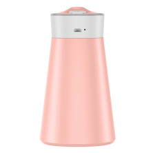 Увлажнитель воздуха Baseus Slim Waist Humidifier 380 мл с функцией ночника и портативного вентилятора Розовый