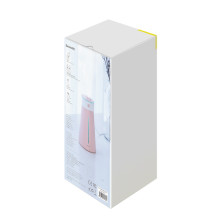 Увлажнитель воздуха Baseus Slim Waist Humidifier 380 мл с функцией ночника и портативного вентилятора Розовый