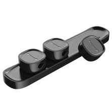 Органайзер для проводів Baseus Peas Cable Clip Чорний