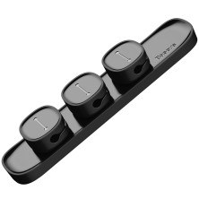 Органайзер для проводів Baseus Peas Cable Clip Чорний