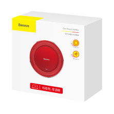 Ароматизатор в машину Baseus Metal Fabric Aroma Holder и 4 арома-картриджа Красный