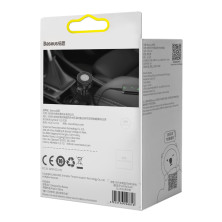 FM-трансмиттер Baseus Enjoy Car Wireless AUX MP3 Charger 2USB 3.4A Черный