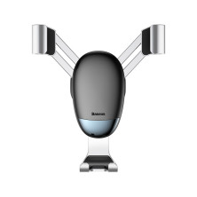 Автодержатель для телефона Baseus Mini Gravity Holder Серебристый