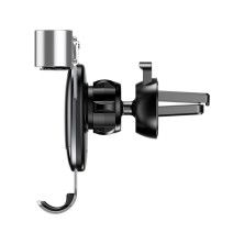 Автодержатель для телефона Baseus Mini Gravity Holder Серебристый