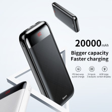УМБ Baseus Mini Cu Display 20000mAh 3A з технологією PD Чорний