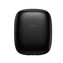 Бездротові Bluetooth навушники Baseus Encok TWS W04 Pro з функцією бездротової зарядки Qi Чорний