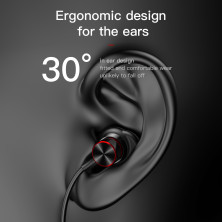 Бездротові Bluetooth навушники Baseus Encok S12 Чорний