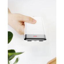 УМБ Baseus Mini Cu Display 10000mAh 2.1А Белый