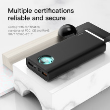 УМБ Baseus Amblight 20000mAh 18W з технологією QC3.0 + PD3.0 Чорний
