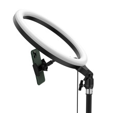 Комплект блогера 3в1 Baseus Live Stream Holder 120 LED (Тримач з LED лампою 30,5 см та штатив 170 см)