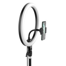 Комплект блогера 3в1 Baseus Live Stream Holder 120 LED (Тримач з LED лампою 30,5 см та штатив 170 см)