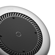 Беспроводное зарядное устройство Baseus Whirlwind Desktop Wireless Charger с технологией Qi 10W Серебристый