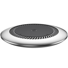 Бездротовий зарядний пристрій Baseus Whirlwind Desktop Wireless Charger з технологією Qi 10W Сріблястий