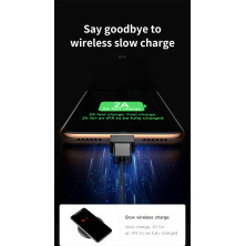 Автодержатель для телефона Baseus YY ehicle в воздуховод с зарядным кабелем Lightning 2A 1м Черный