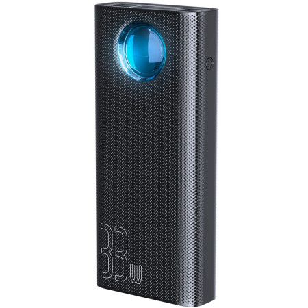 УМБ Baseus Amblight 30000mAh 33W з технологією QC3.0 + PD3.0 Чорний