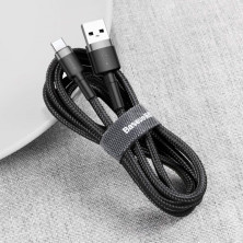 Кабель Baseus Cafule Cable USB to Type-C QC3.0 2A 2m Черный