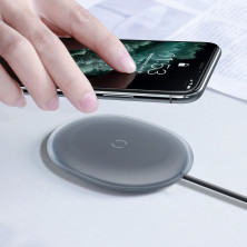 Беспроводное зарядное устройство Baseus Jelly с технологией Qi 15W 2A MAX Черный