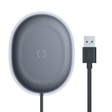 Беспроводное зарядное устройство Baseus Jelly с технологией Qi 15W 2A MAX Черный