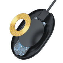 Беспроводное зарядное устройство Baseus Jelly с технологией Qi 15W 2A MAX Черный