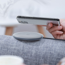 Беспроводное зарядное устройство Baseus Jelly с технологией Qi 15W 2A MAX Черный