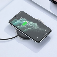 Беспроводное зарядное устройство Baseus Jelly с технологией Qi 15W 2A MAX Черный