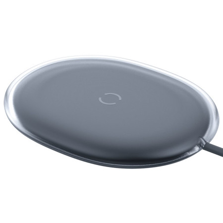 Беспроводное зарядное устройство Baseus Jelly с технологией Qi 15W 2A MAX Черный