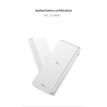 УМБ Baseus M36 10000mAh с Беспроводной зарядкой Qi 5W Белый