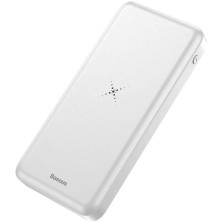 УМБ Baseus M36 10000mAh з Бездротовий зарядкою Qi 5W Білий