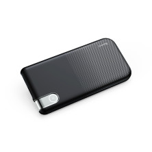 УМБ Baseus Thin Version 10000mAh 2.1A з Бездротовий зарядкою Qi 5W Чорний