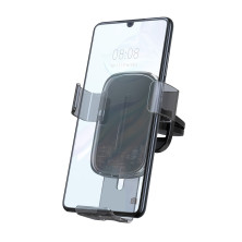 Беспроводное автомобильное зарядное устройство Baseus Explore 2in1 с технологией Qi 15W 2A Черный