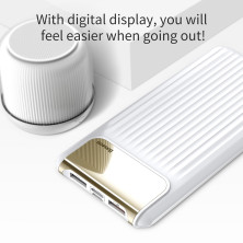 УМБ Baseus Thin 10000mAh 3A з технологією QC3.0 + PD Білий