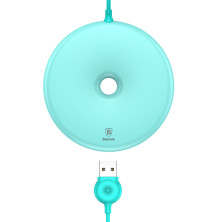 Бездротовий зарядний пристрій Baseus Donut Wireless Charger з технологією Qi 10W Блакитний