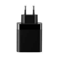 Сетевое зарядное устройство Baseus Mirror Travel Digital Display 30W 4USB 6A Черный