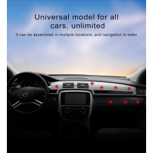 Автодержатель для телефона магнитный Baseus Bullet Magnetic на торпедо Красный