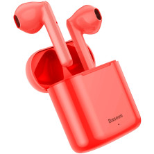 Беспроводные Bluetooth наушники Baseus Encok TWS W09 Красный