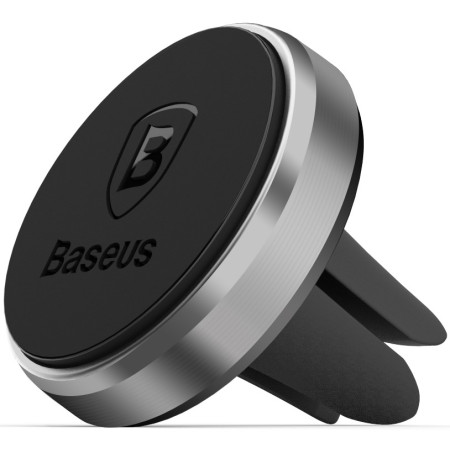 Автодержатель для телефона магнитный Baseus Magnet Car Mount в воздуховод Черный