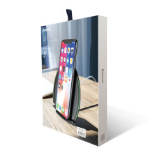 Беспроводное зарядное устройство Baseus Foldable Wireless Charger с технологией Qi 10W Черный