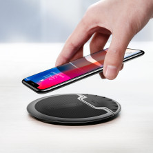 Беспроводное зарядное устройство Baseus Foldable Wireless Charger с технологией Qi 10W Черный