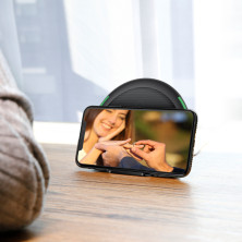 Беспроводное зарядное устройство Baseus Foldable Wireless Charger с технологией Qi 10W Черный