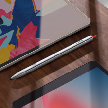 Стилус для iPad Baseus Square Line Capacitive Stylus 18 часов Серый