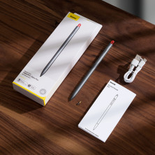 Стилус для iPad Baseus Square Line Capacitive Stylus 18 часов Серый