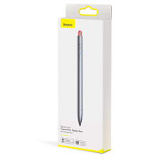 Стилус для iPad Baseus Square Line Capacitive Stylus 18 часов Серый