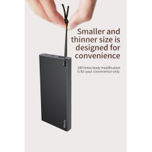 УМБ Baseus Choc 10000mAh 2А Чорний
