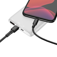 УМБ Baseus Bipow 10000mAh 18W с технологией QC3.0+PD3.0 Белый