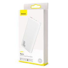 УМБ Baseus Bipow 10000mAh 18W с технологией QC3.0+PD3.0 Белый