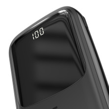 УМБ Baseus Q Pow 10000mAh 15W 3A с технологией QC3.0+PD3.0 и Type-C кабелем Черный